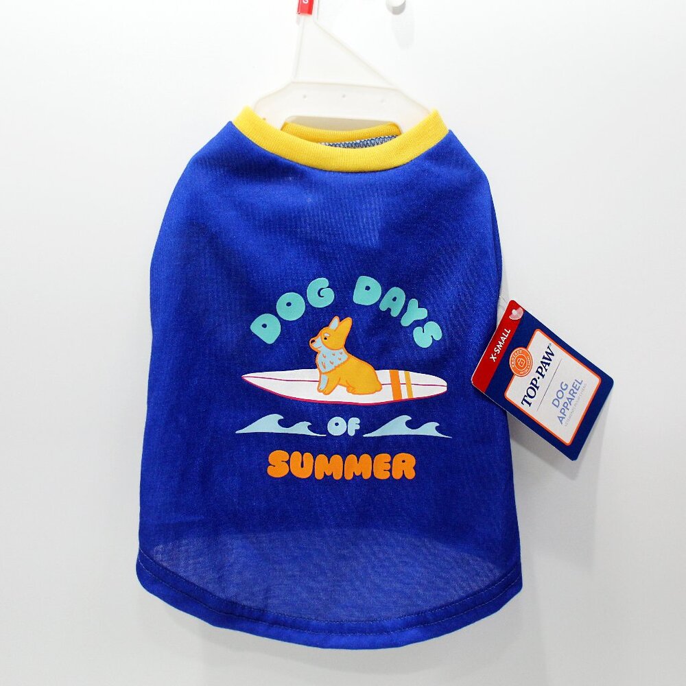 Top Paw Dog Days of Summer T-Shirt for Dogs